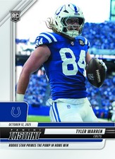 2025-26 Panini Instant NFL #140 Tyler Warren Indianapolis Colts RC PRÉ-VENDA, usado comprar usado  Enviando para Brazil