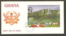 GANA 1991 17º Jamboree Mundial Coreia BOY SCOUTS Tendas CAMPSITE IMPERF SS FDC comprar usado  Enviando para Brazil