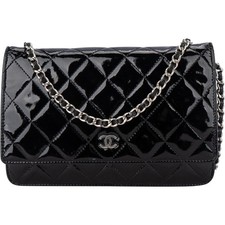 Chanel quilted patent gebraucht kaufen  Halle