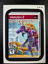 God of War Playstation 2 Videogame Spoof 2012 Wacky Packages Card comprar usado  Enviando para Brazil
