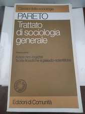 Pareto trattato sociologia usato  Foggia