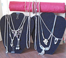 Lot rhinestone necklaces for sale  Sac City