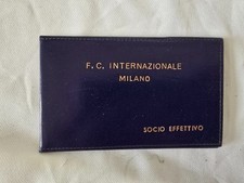 Internazionale tessera socio usato  Italia