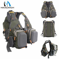 Colete de pesca com mosca Maxcatch função múltipla mochila bolsa para esportes ao ar livre comprar usado  Enviando para Brazil