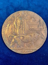 Ww1 memorial plaque for sale  GRIMSBY