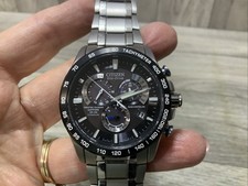 Citizen Eco-Drive E650 calendário perpétuo masculino tom prata, base titânio comprar usado Citizen Eco-Drive E650 calendário perpétuo masculino tom prata, base titânio comprar usado  Enviando para Brazil