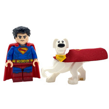 Superman minifigure krypto for sale  HOCKLEY