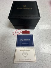 Krug baumen watch for sale  BURNHAM-ON-CROUCH