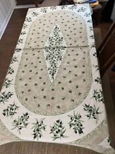 Toalha de mesa Provence algodão francês design azeitonas 60"x90" feita na França, usado comprar usado  Enviando para Brazil