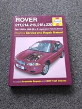 Haynes manual rover for sale  DONCASTER