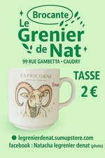 Tasse capricorne d'occasion  Caudry
