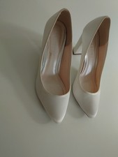 Hochzeitsschuhe ivory satin gebraucht kaufen  Aachen
