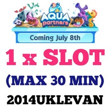 1 x Slot de Transporte Completo - Max 30 min (Evento AQUA PARTNERS) Mono_poly_Go Partners comprar usado  Enviando para Brazil