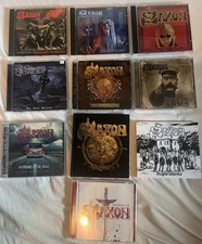 Saxon cd collection for sale  MAIDSTONE