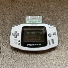 Silver gameboy advance for sale  BURNLEY