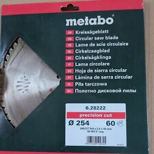 Metabo 254mm circular for sale  NOTTINGHAM