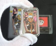 Raro Disney Scrooge Mcduck 1 oz Gucci .999 barra de arte prata fina revista Playboy comprar usado  Enviando para Brazil
