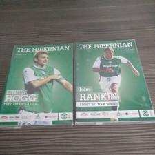 Hibernian celtic programmes for sale  GLASGOW