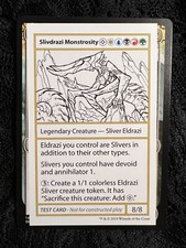 Mtg slivdrazi monstrosity usato  Gorizia