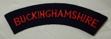 Buckinghamshire regiment briti for sale  SANDHURST