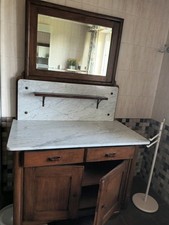 Holzschrank marmorplatte spieg gebraucht kaufen  Wiehl