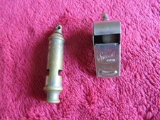 Two vintage whistles for sale  NORTH WALSHAM