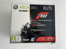 Xbox 360 / Xbox360 Elite 120GB + kontroler + kabel z Forza Motorsport 3 Oryginalne opakowanie na sprzedaż  Wysyłka do Poland