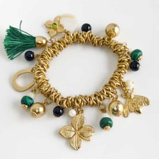 Nova Pulseira Elástica Chicos Boho Multicharm Bib Feminina Chique Festa Feriado Joias comprar usado  Enviando para Brazil