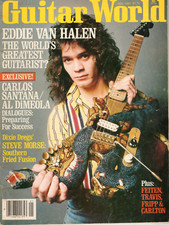 Guitar World January 1981 Eddie Van Halen Carlos Santana comprar usado  Enviando para Brazil