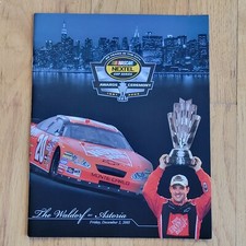 Usado, Programa de cerimônia de premiação Nascar Nextel Cup Series 2005 Tony Stewart comprar usado  Enviando para Brazil