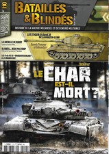 Magazine batailles blindés d'occasion  Le Mans