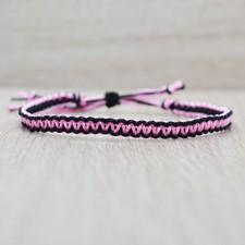 Usado, Bracciale corda rosa nero calcio palermo comprar usado  Enviando para Brazil