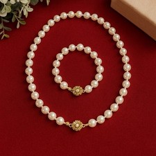 Parure collier bracelet d'occasion  Le Grand-Lucé