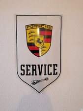 Schweres porsche emaille gebraucht kaufen  Lohfelden