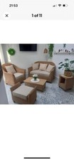 Wicker rattan furniture for sale  SHEFFIELD