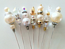 Pearl crystal hat for sale  BANWELL