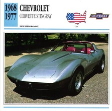 Chevrolet corvette stingray for sale  STOCKPORT