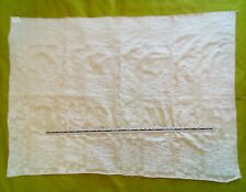 Cream jacquard floral for sale  LOUGHBOROUGH
