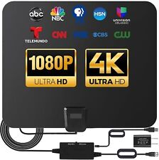 Antena de TV digital 5600 milhas interna HDTV amplificador de sinal amplificado 4K HD 1080P comprar usado  Enviando para Brazil