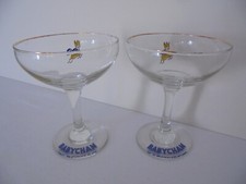 Vintage babycham glasses for sale  EXETER