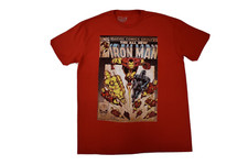 Camiseta gráfica masculina Marvel Iron Man capa quadrinhos nova GG, 2XL comprar usado  Enviando para Brazil