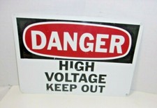 Danger high voltage for sale  Oshkosh