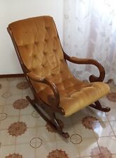 Poltrona dondolo vintage usato  Capannoli