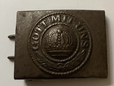 Fibbia cintura prussiana usato  Genova