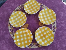 Assiettes dessert faience d'occasion  France