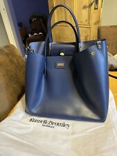 Russell bromley navy for sale  LONDON