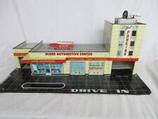 Vintage Marx Sears Estação de Serviço Automotivo com Elevador Brinquedo de Estanho RARO  comprar usado  Enviando para Brazil