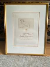 Lithographie originale châtea d'occasion  Expédié en Belgium
