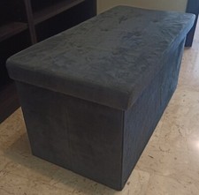 Pouf contenitore rettangolare usato  Parma