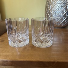 Pair cut glass for sale  NEWPORT